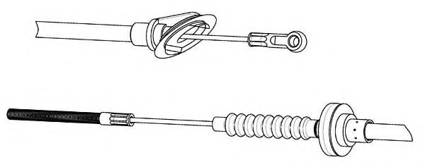 CEF ST01100 Clutch Cable